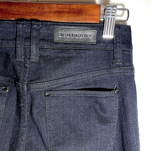BURBERRY Dark Wash fit and flared Jeans - Picture 7 of 14